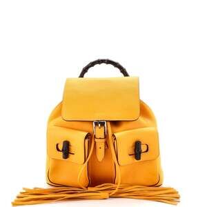 Gucci Bamboo Tassel Backpack Leather #226454G93B